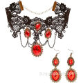 Femme Gothic Vampire Jewelry Set Costume Accessories